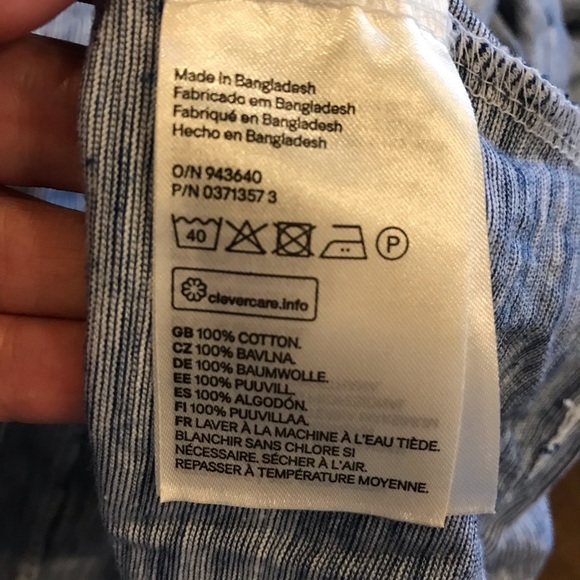 𝅺Men’s H&M Crew Neck Short Sleeve T Shirt size medium - Picture 7 of 9